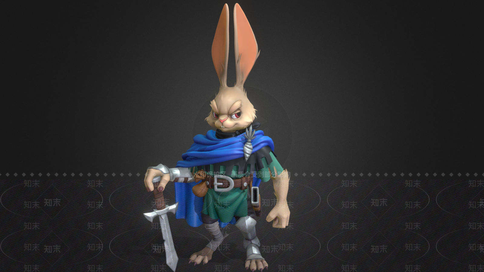 虚拟人物3D模型下载【ID:1193787611】