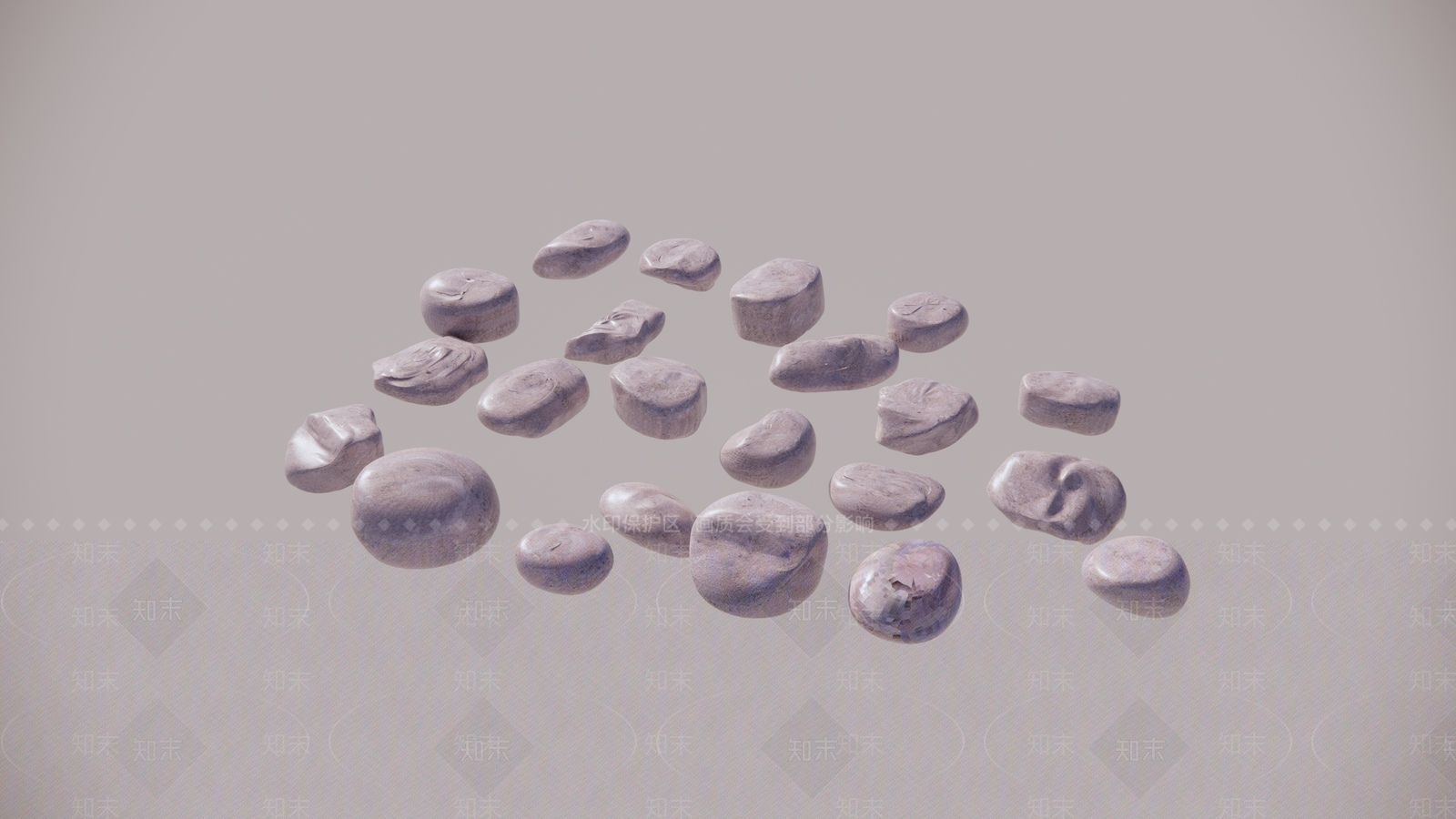 现代石头SU模型下载【ID:1193688682】