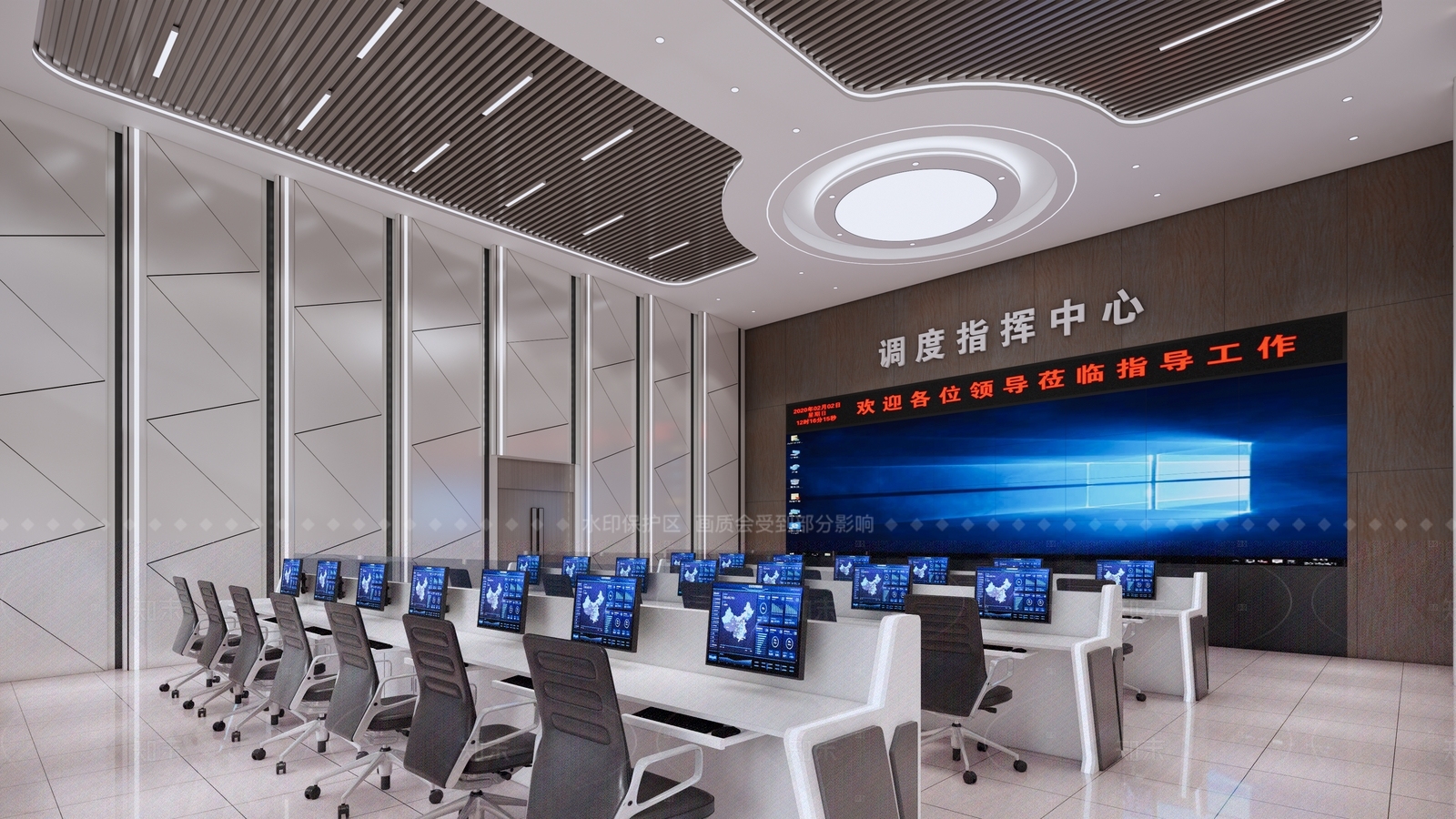 现代其他公共空间SU模型下载【ID:1216034791】