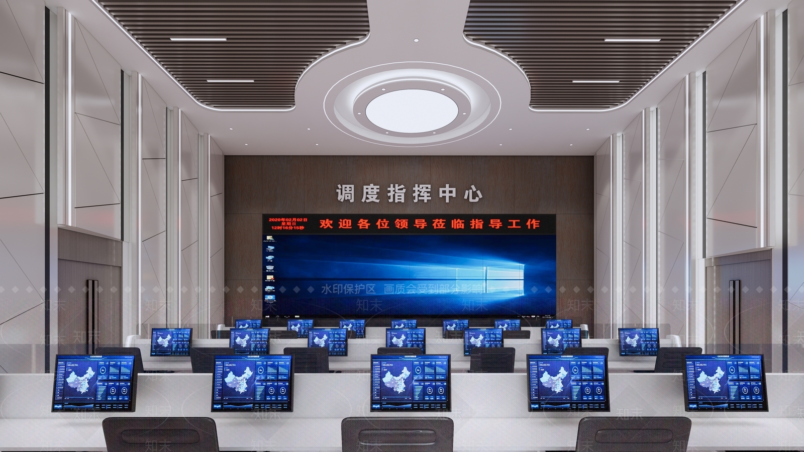 现代其他公共空间SU模型下载【ID:1193689297】