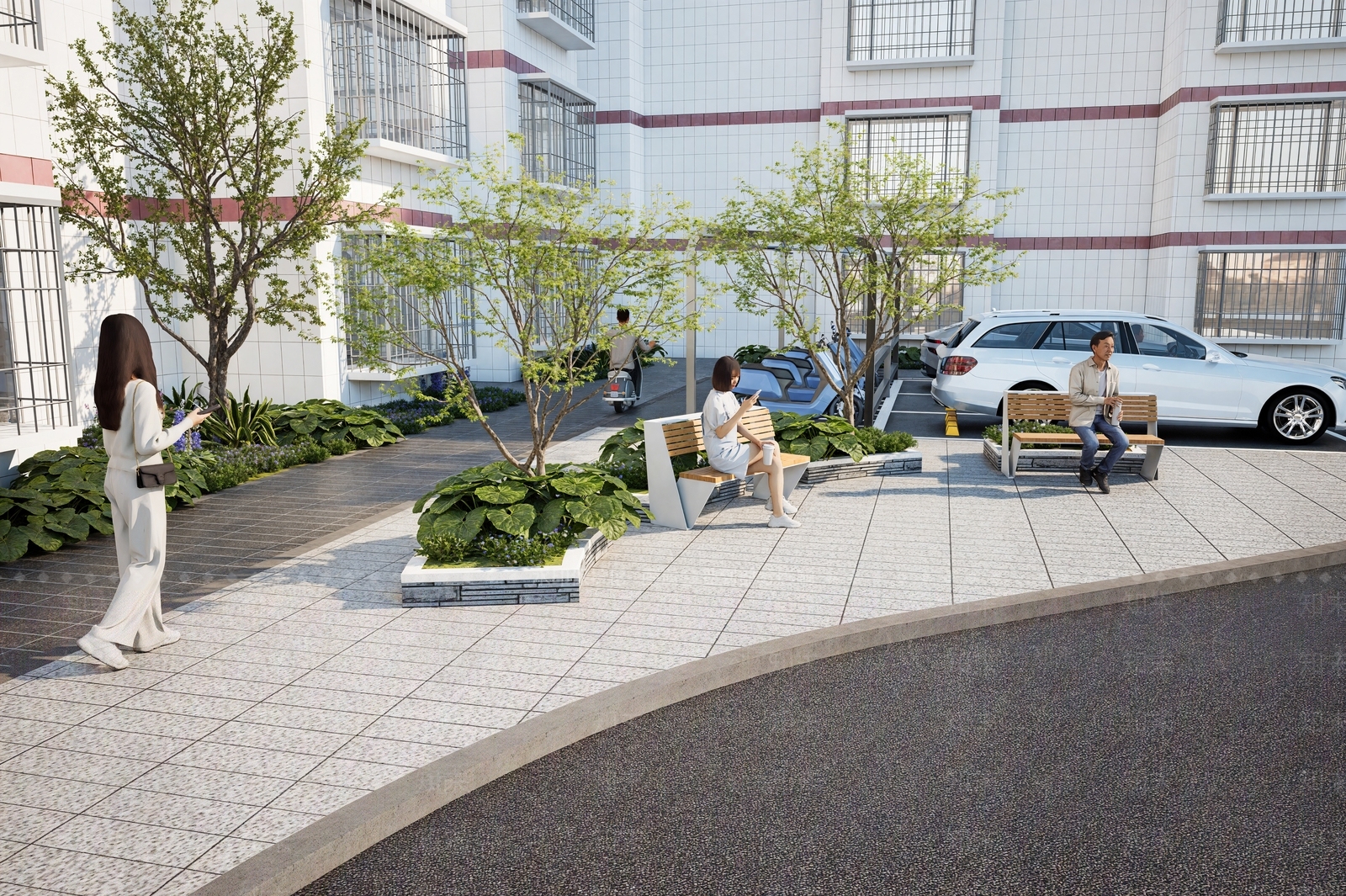 现代其他小品SU模型下载【ID:1193691243】