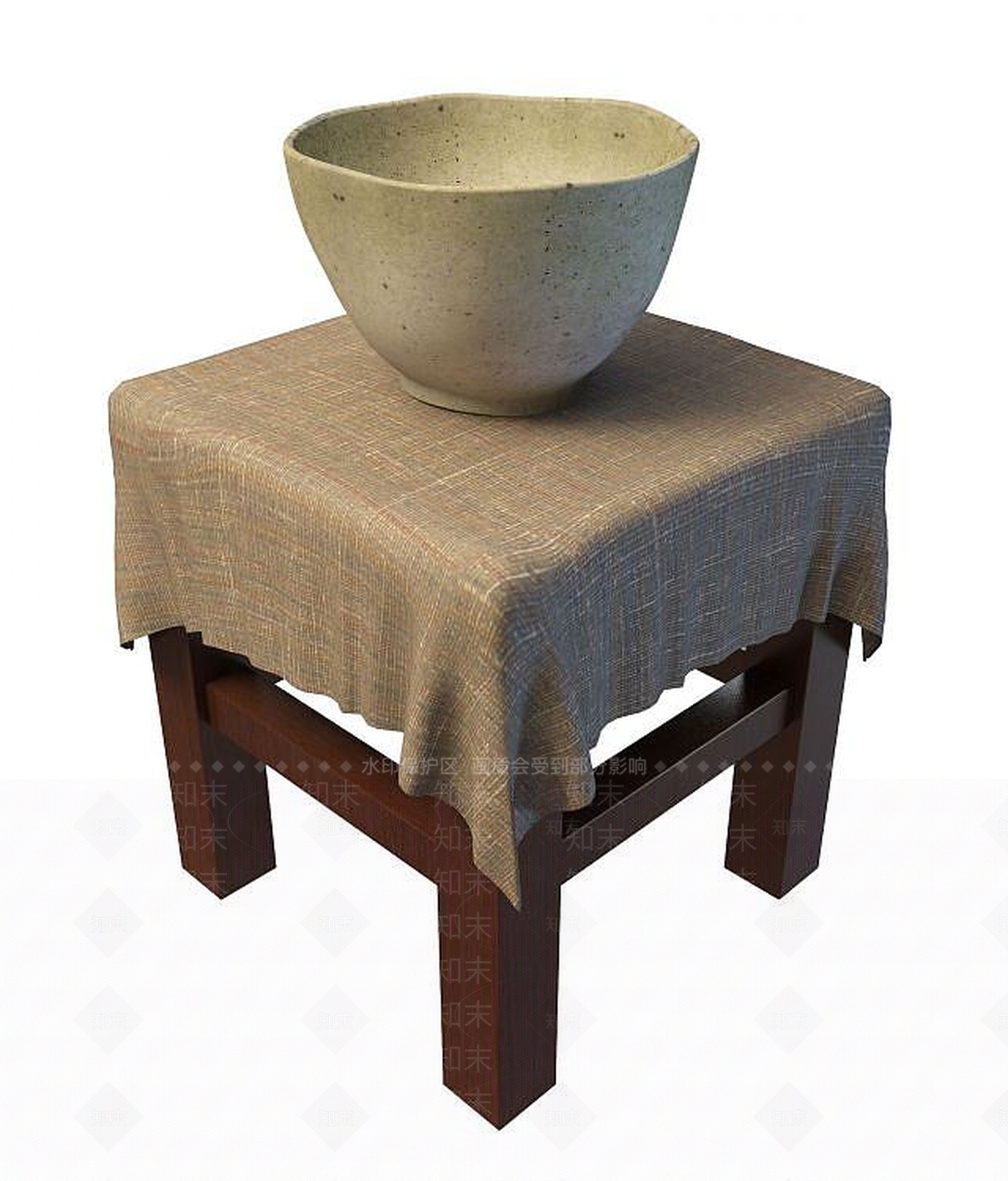 现代装饰台3D模型下载【ID:1193698057】