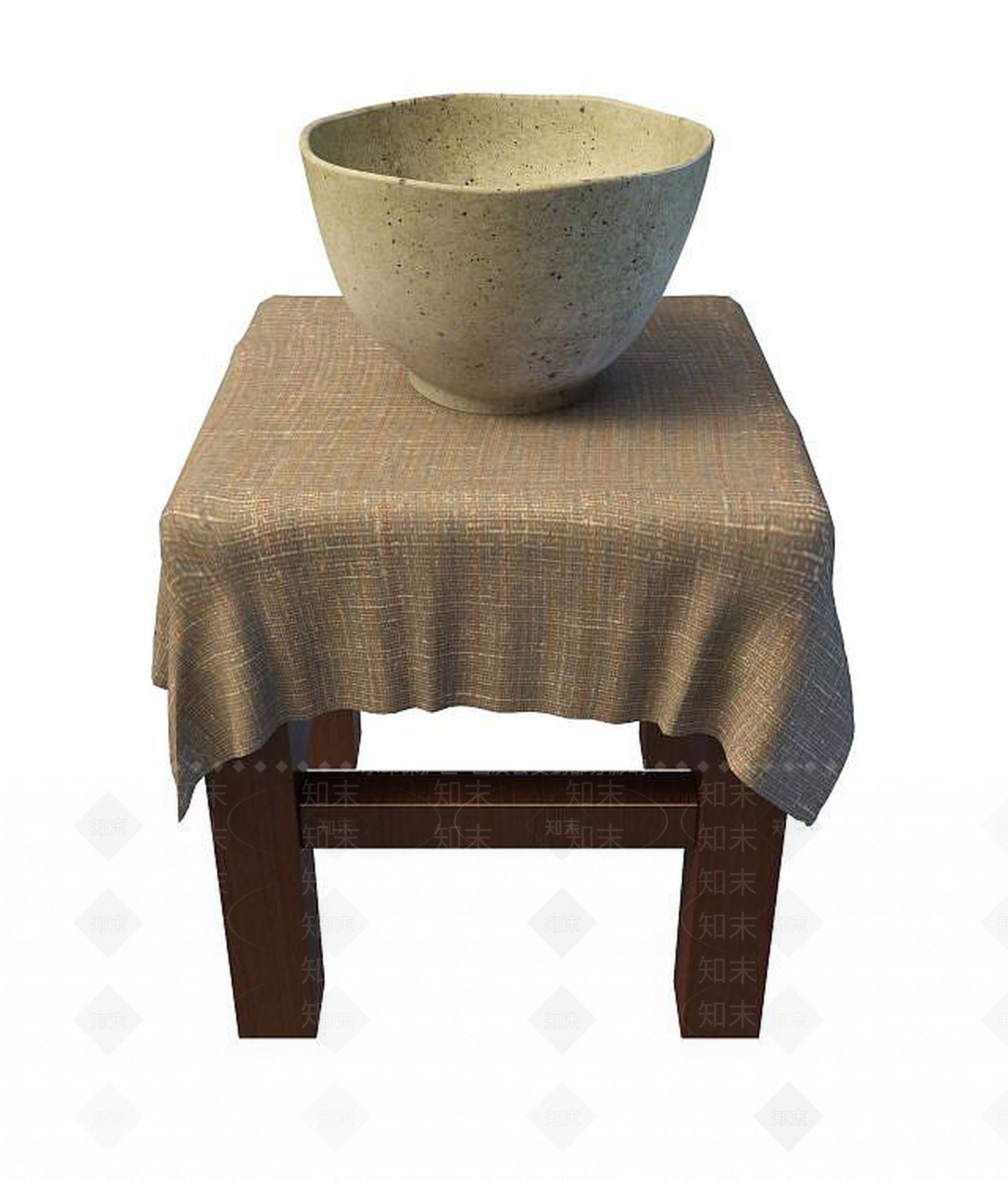 现代装饰台3D模型下载【ID:1193698057】