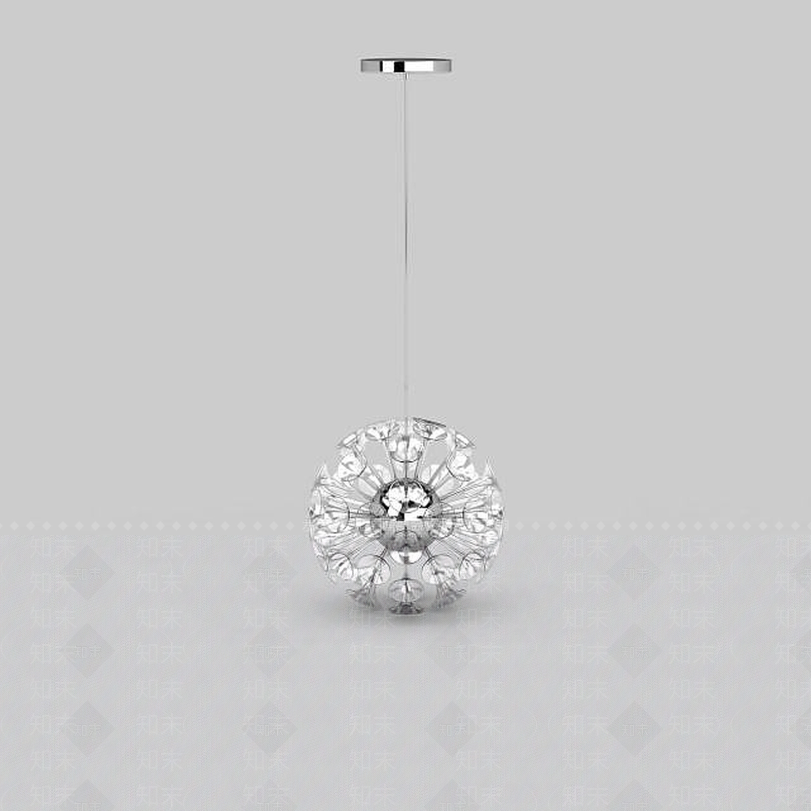 现代灯具组合3D模型下载【ID:1193715430】