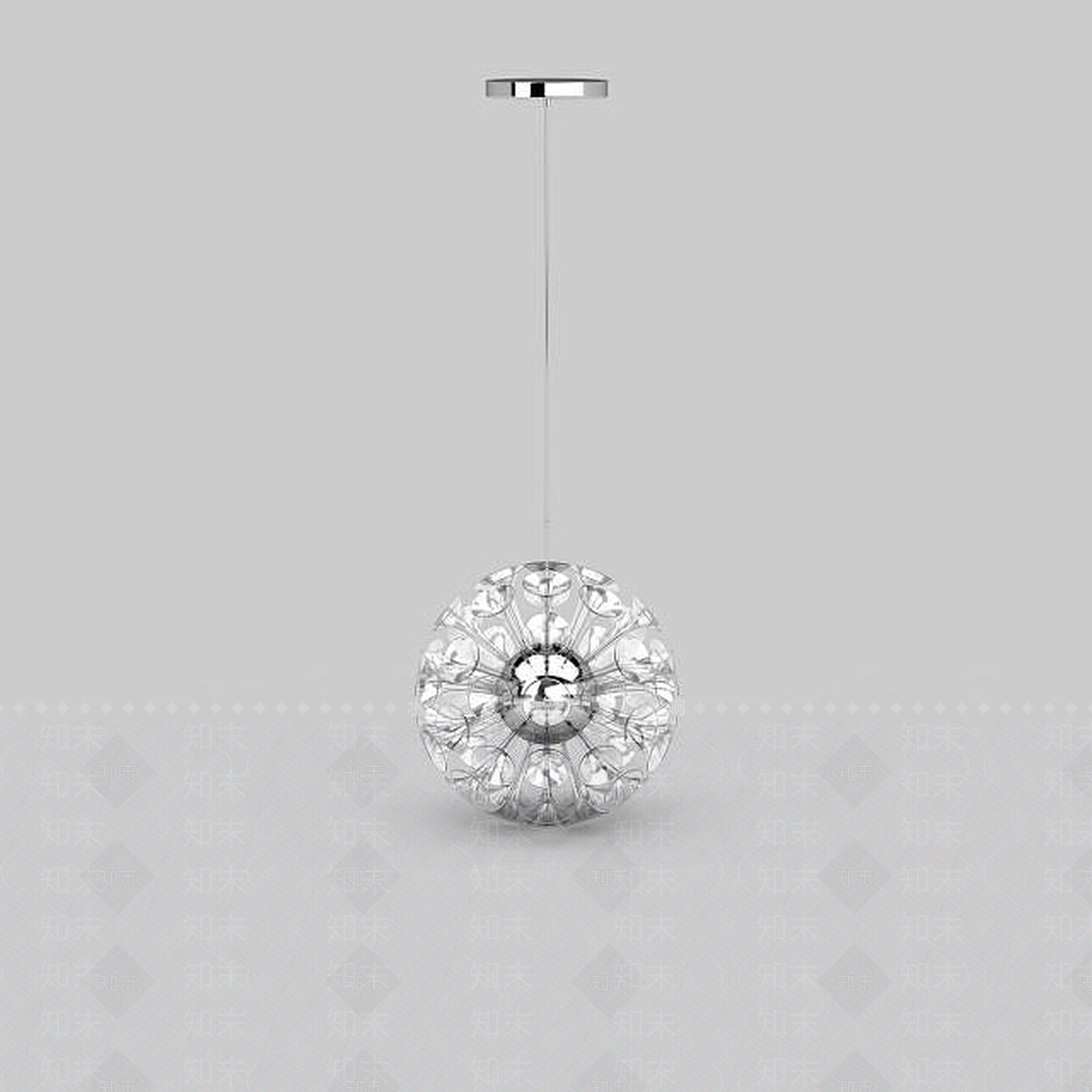 现代灯具组合3D模型下载【ID:1193715430】