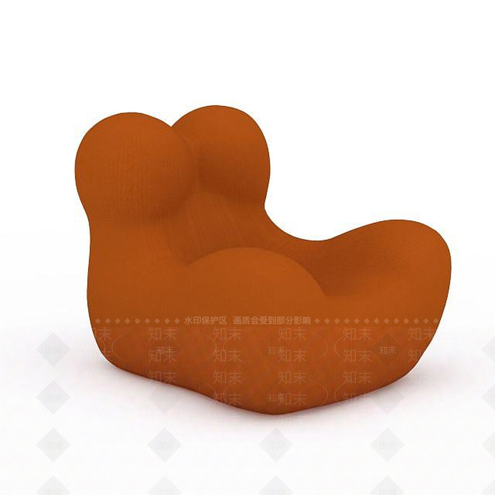现代双人沙发3D模型下载【ID:1193715571】