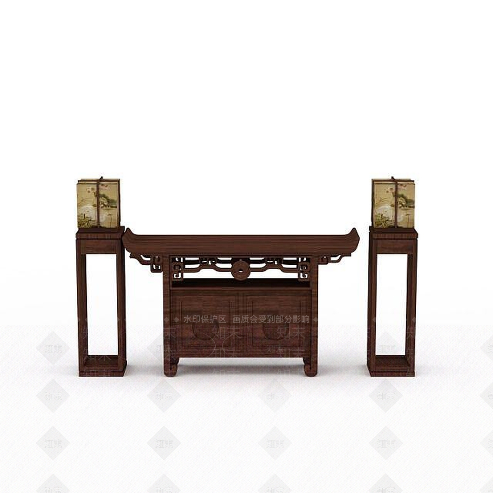 现代衣柜3D模型下载【ID:1193715693】