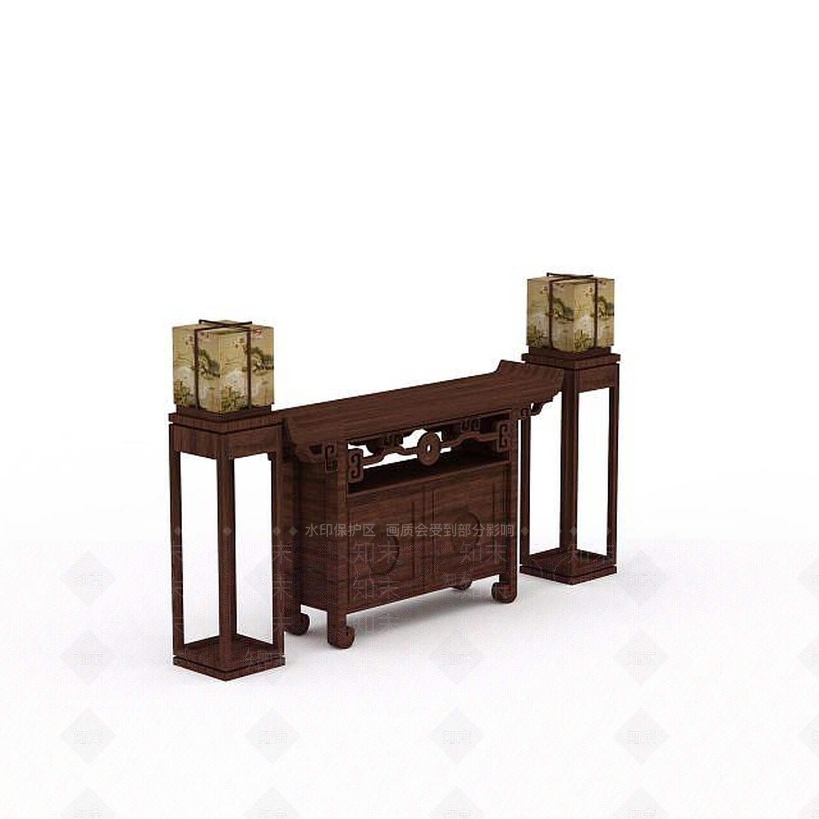 现代衣柜3D模型下载【ID:1193715693】