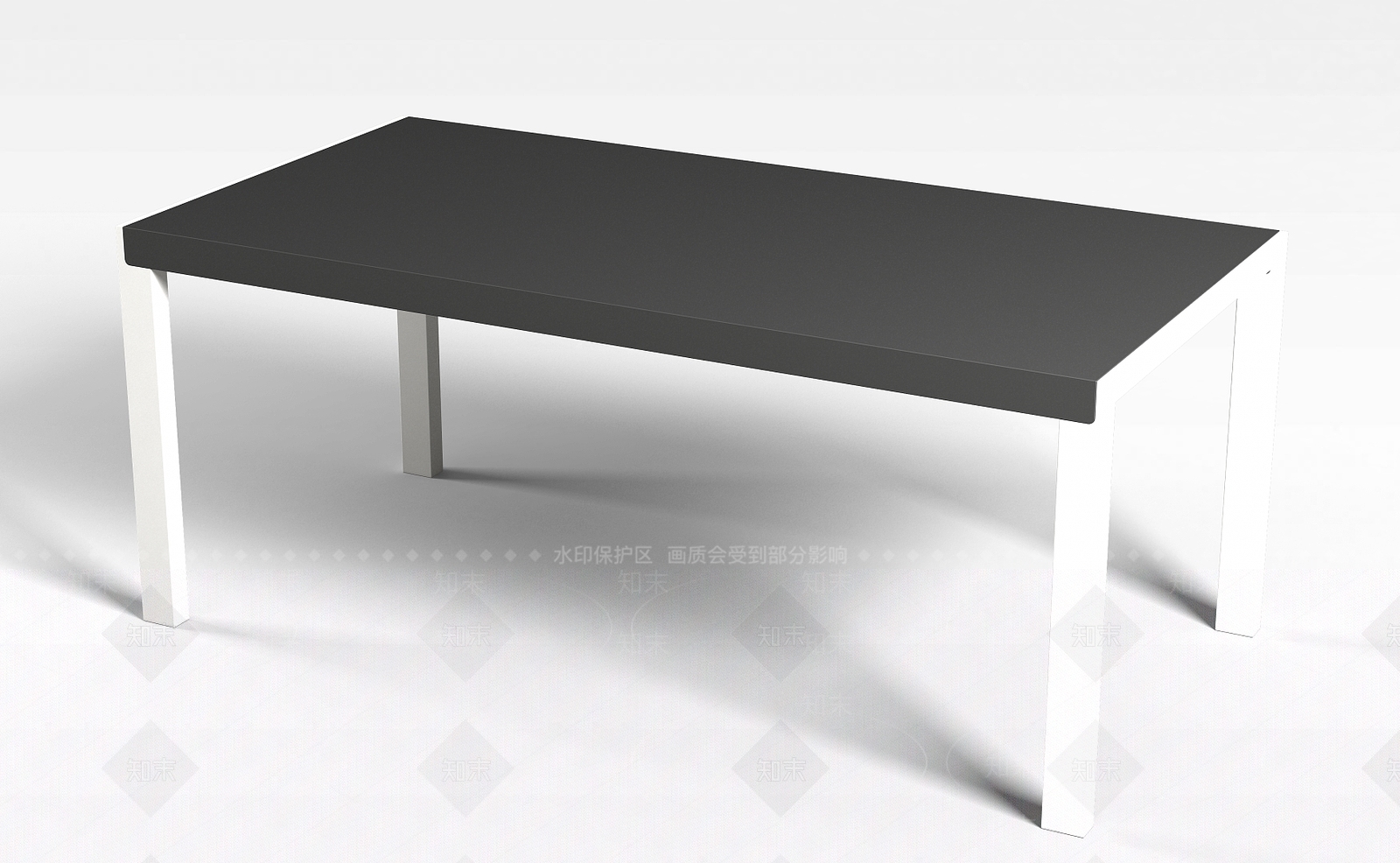 现代书桌3D模型下载【ID:1199058910】
