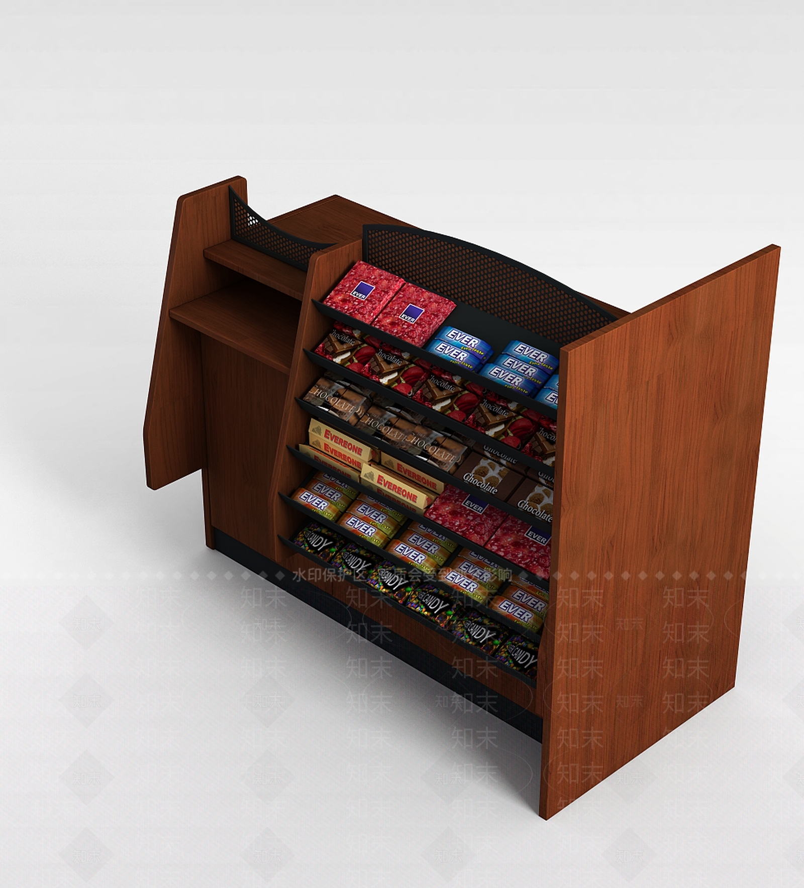 现代妆台妆凳3D模型下载【ID:1193718628】
