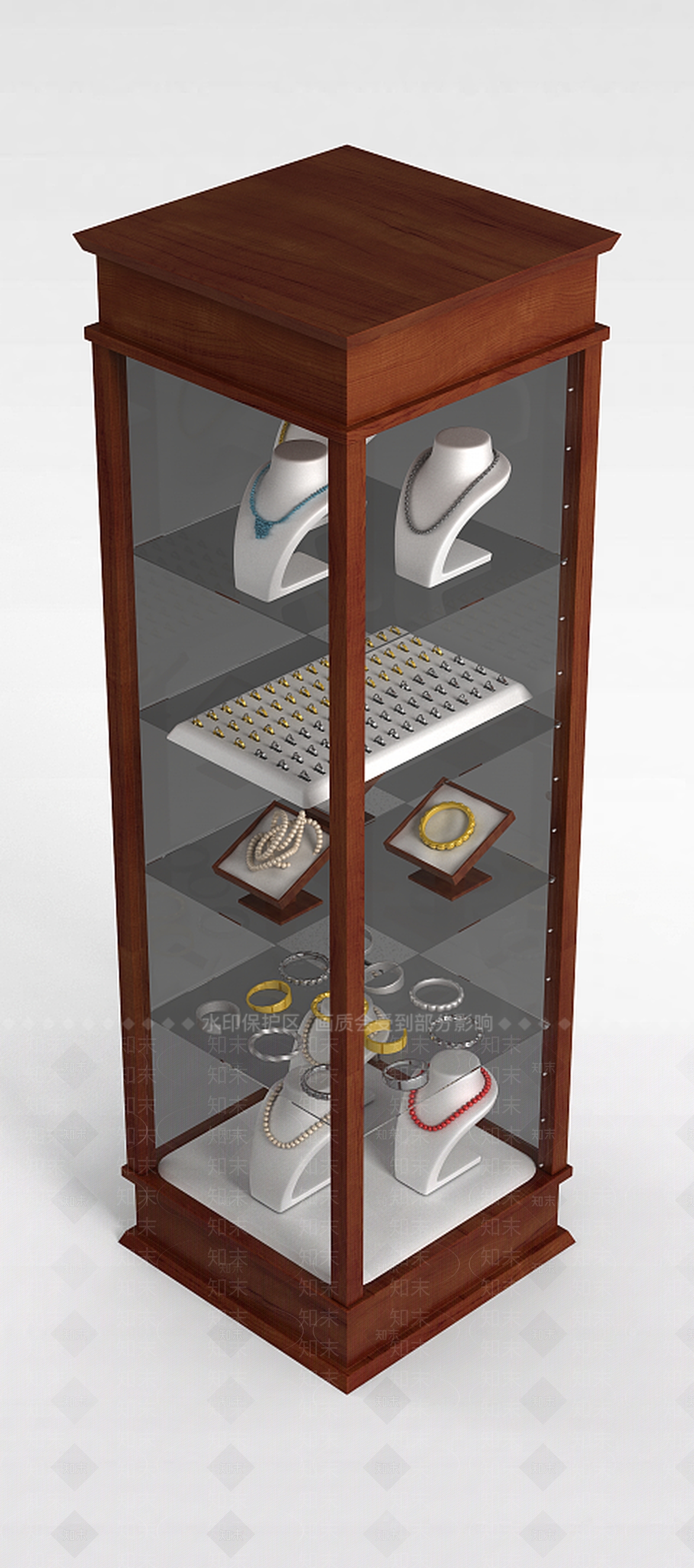 现代妆台妆凳3D模型下载【ID:1193718810】