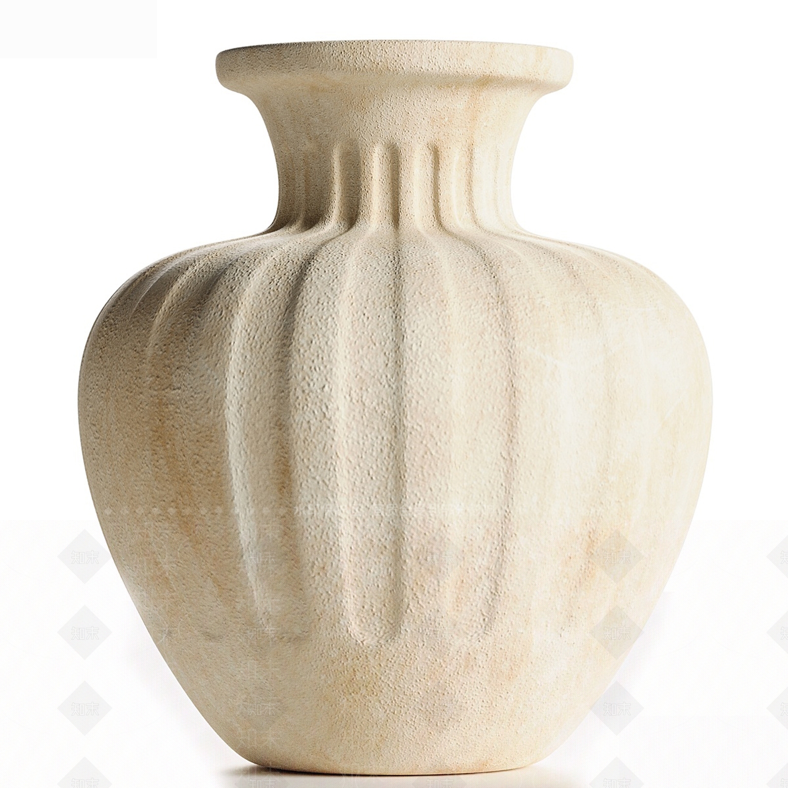 现代法式罐子3D模型下载【ID:1193720194】