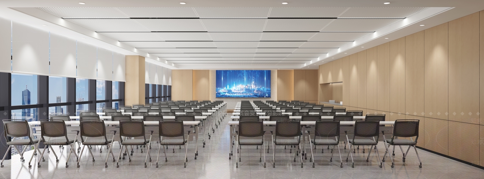 现代报告厅3D模型下载【ID:1193725049】