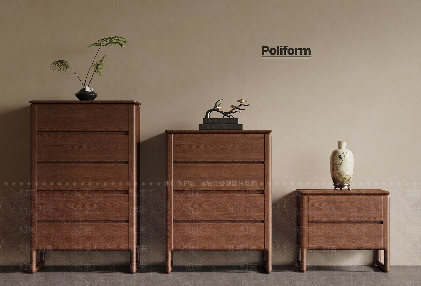 中古斗柜SU模型下载【ID:1193725508】