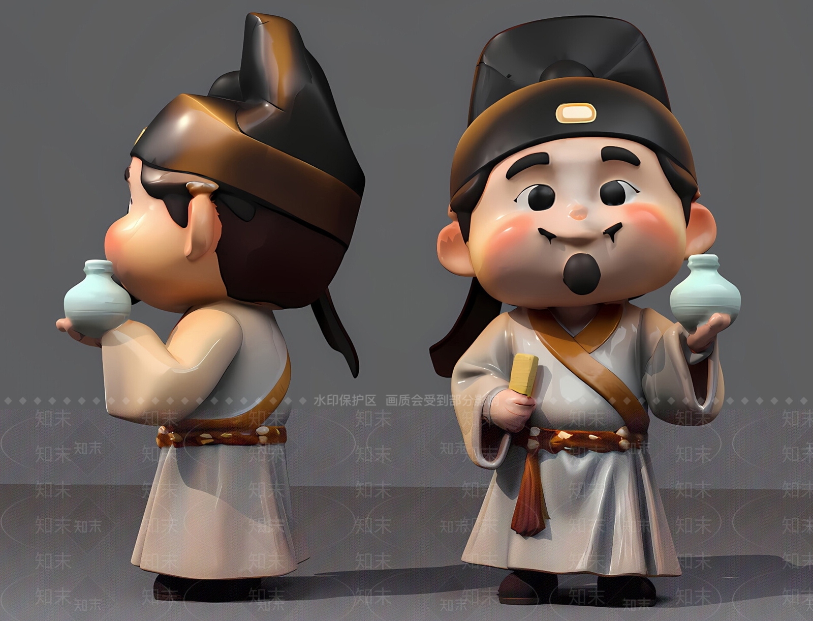 虚拟人物SU模型下载【ID:1193728687】