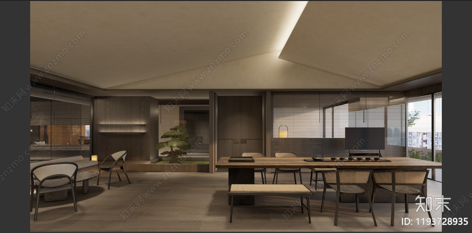 新中式办公室下载【ID:1193728935】