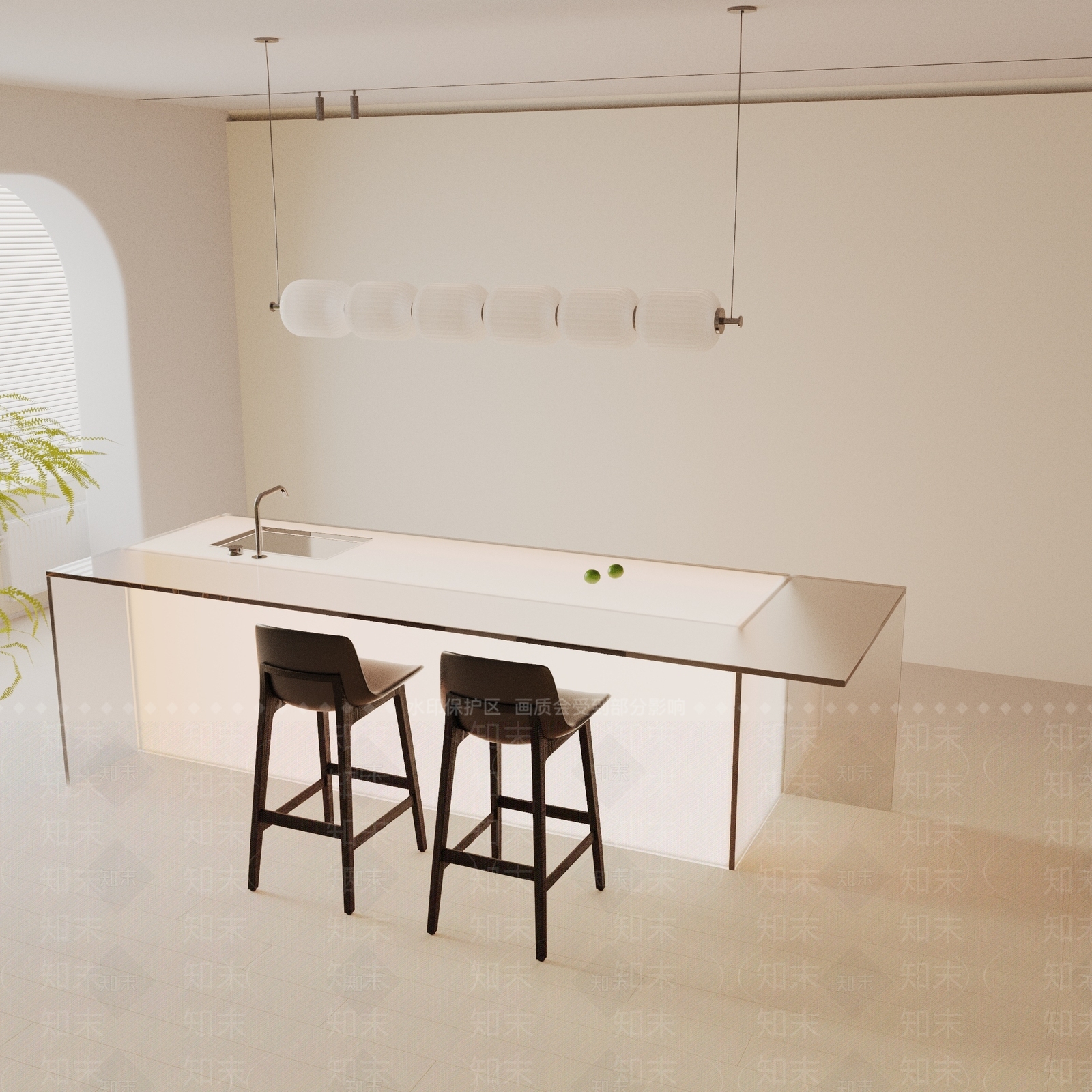 现代餐桌3D模型下载【ID:1193730767】