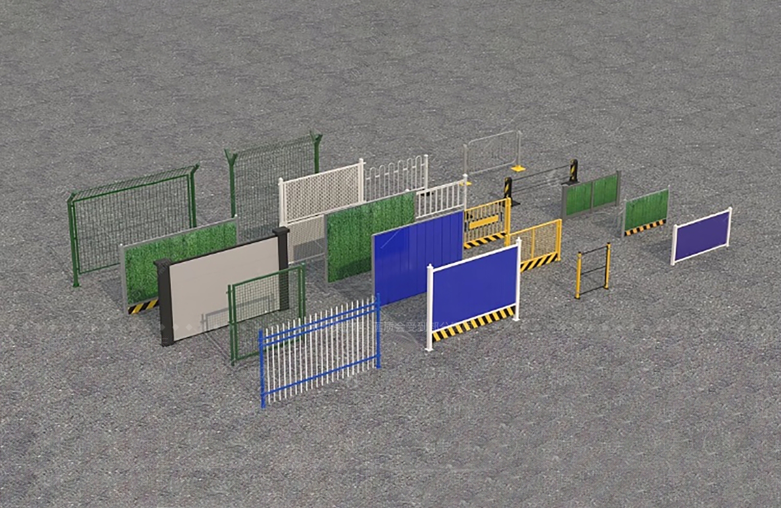 安全设施3D模型下载【ID:1193731875】