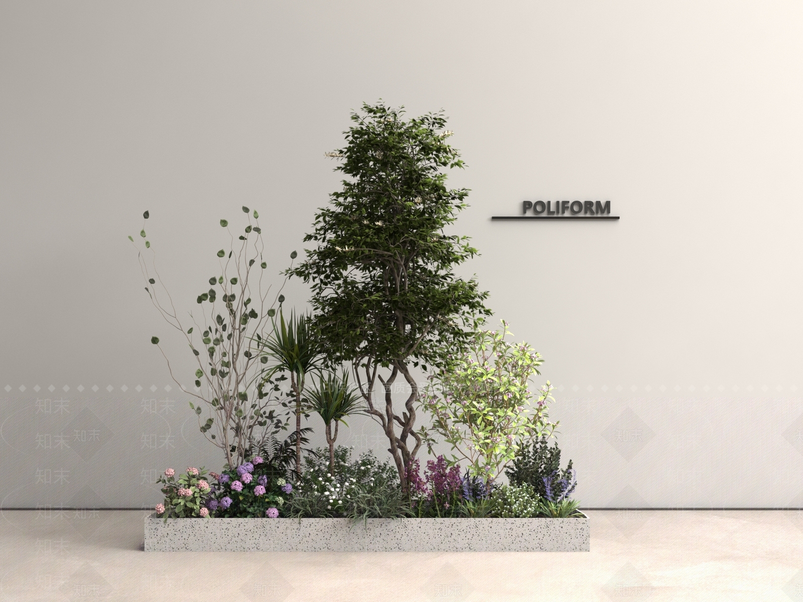 植物堆3D模型下载【ID:1193732955】