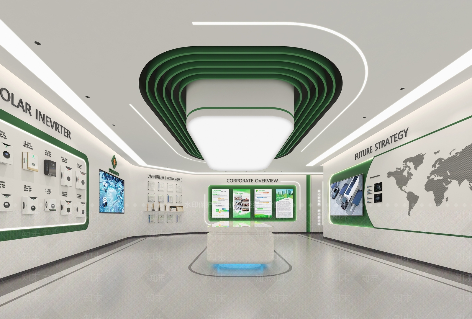 现代科技展厅3D模型下载【ID:1193747989】