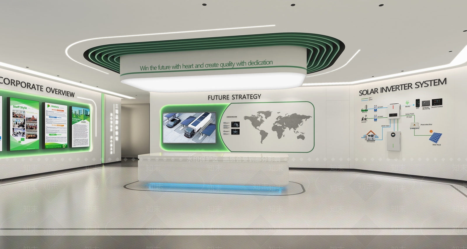 现代科技展厅3D模型下载【ID:1193747989】