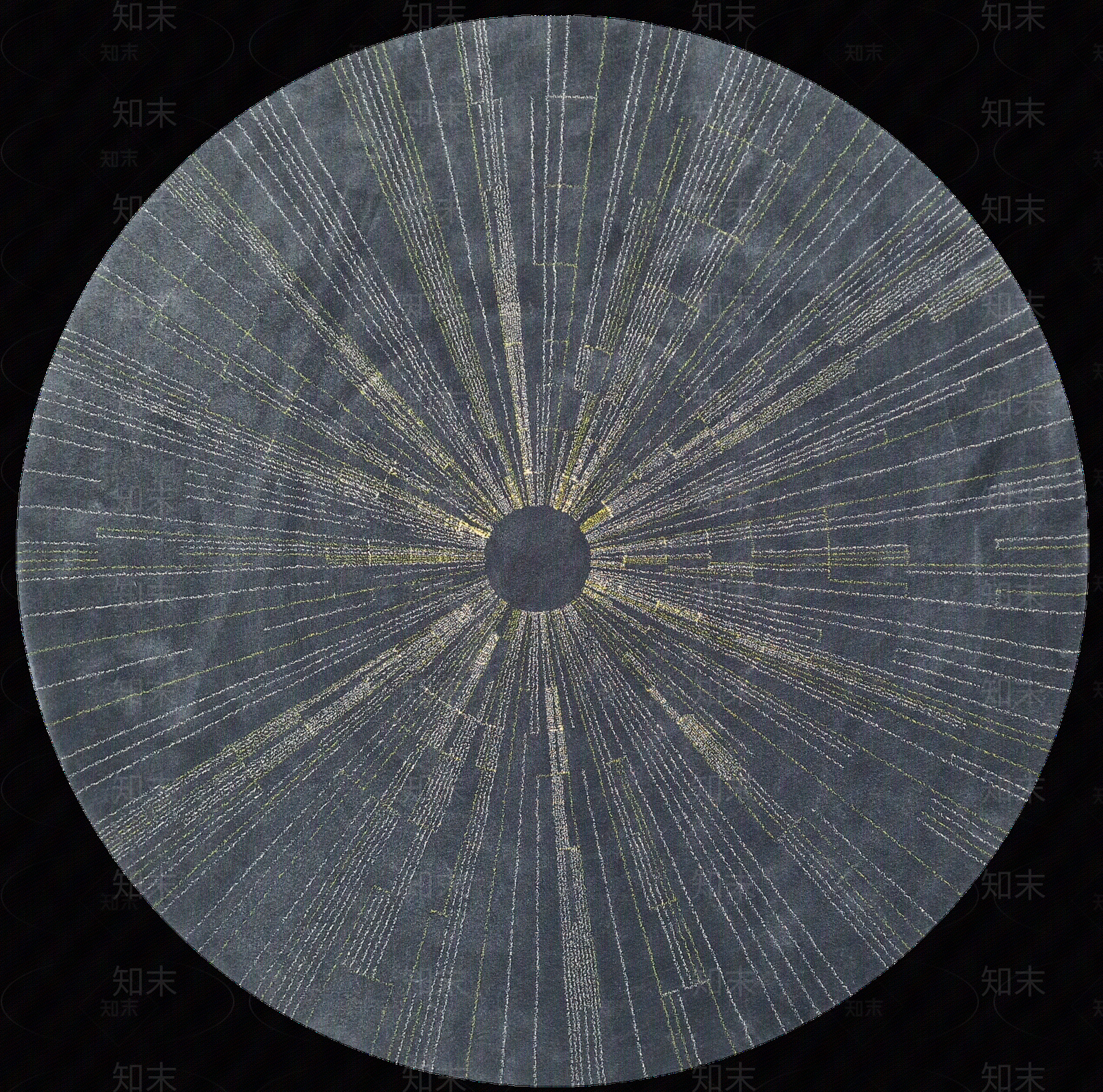新中式轻奢圆形地毯贴图下载【ID:1193755010】