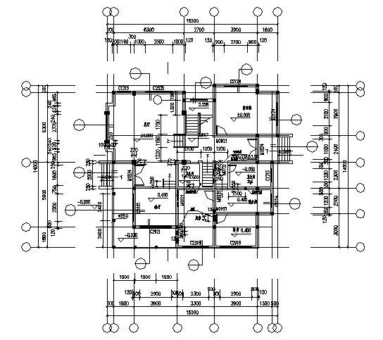 某三层别墅建筑方案图cad施工图下载【ID:149918192】