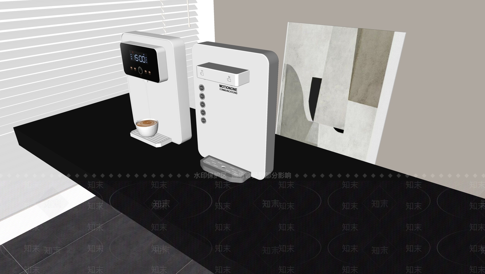 饮水机SU模型下载【ID:1193765306】