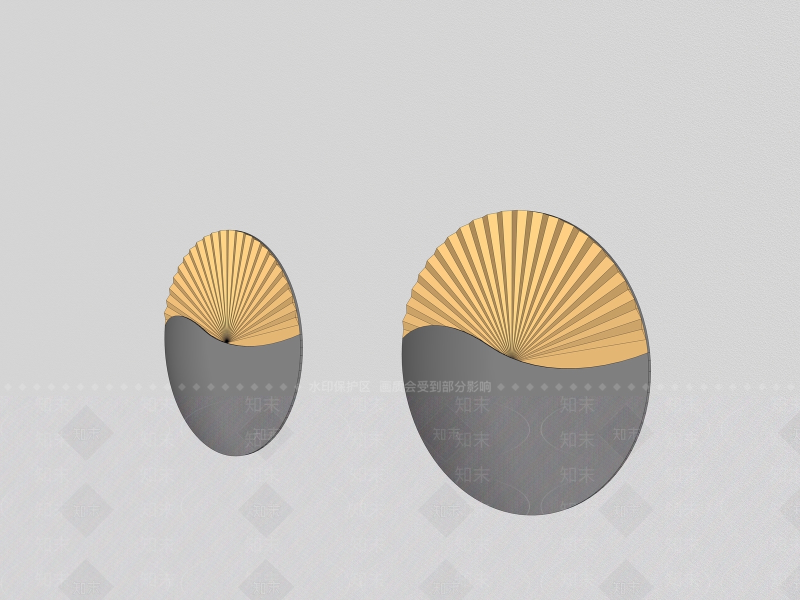 现代壁灯SU模型下载【ID:1193766662】