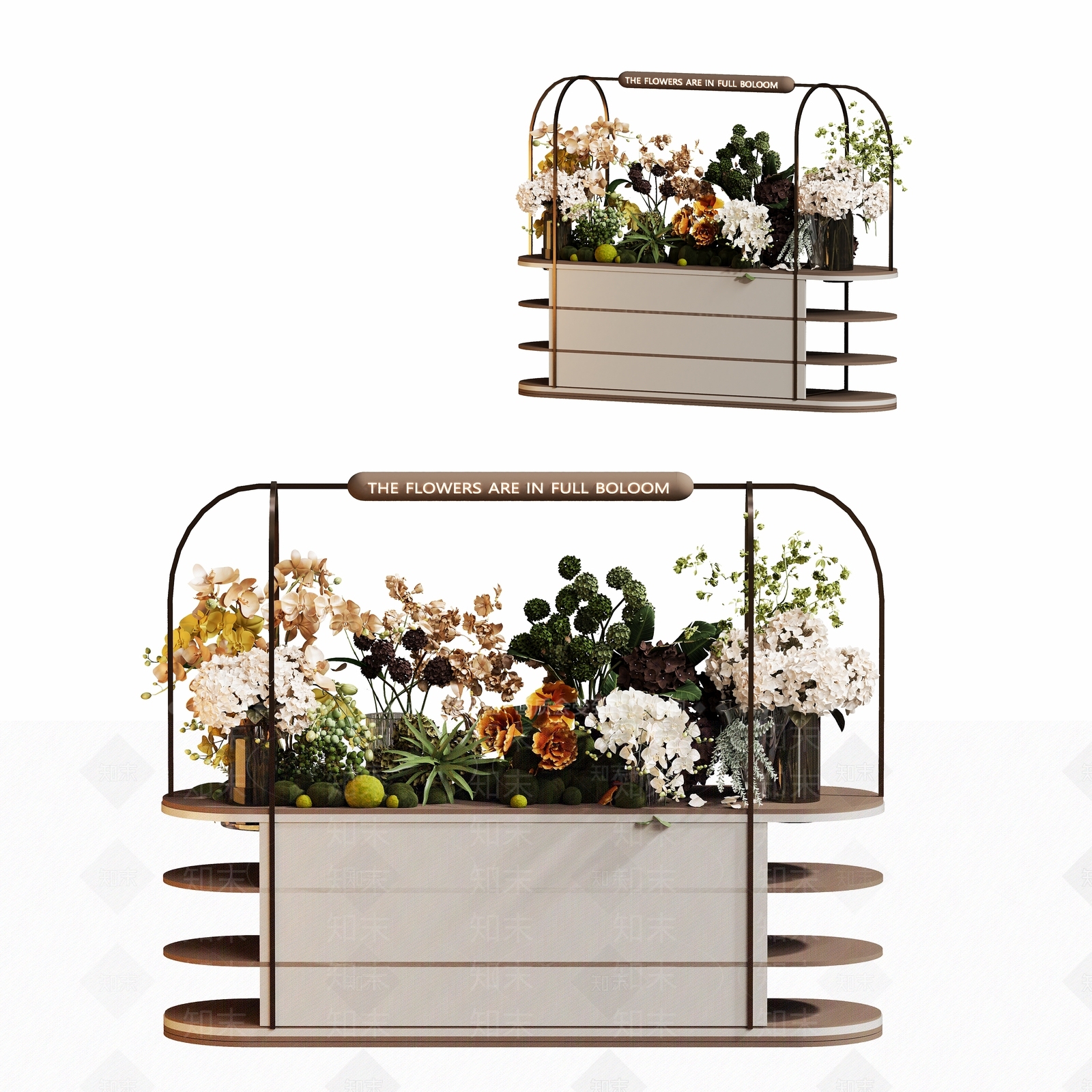 植物堆3D模型下载【ID:1193770175】