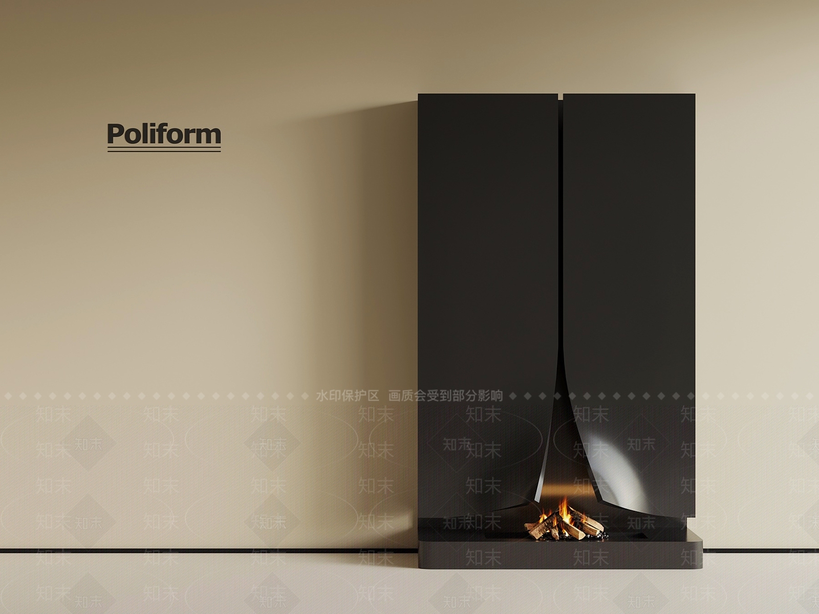 法式壁炉3D模型下载【ID:1193777631】