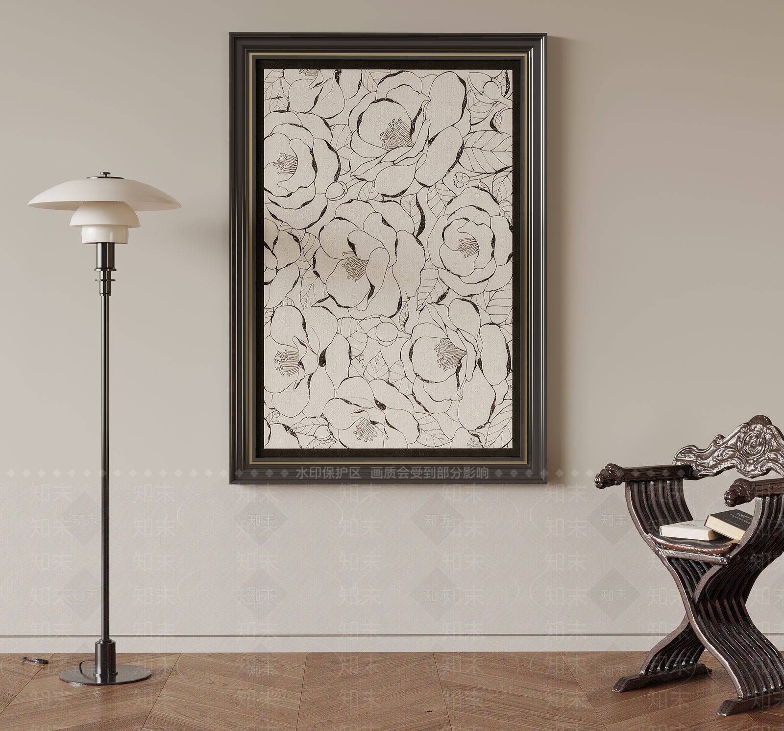 法式其他椅子3D模型下载【ID:1193782300】