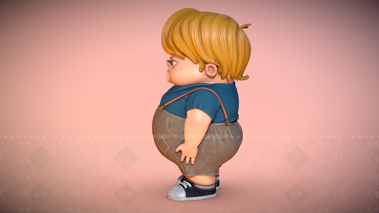 儿童3D模型下载【ID:1193788964】