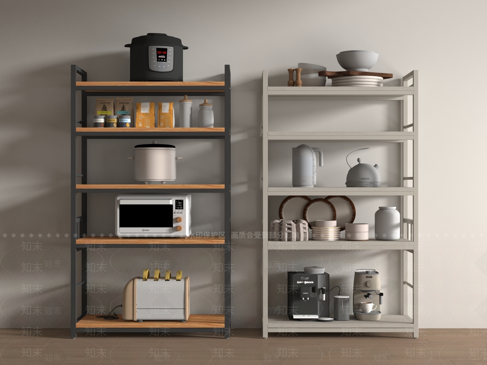 置物架3D模型下载【ID:1193816375】