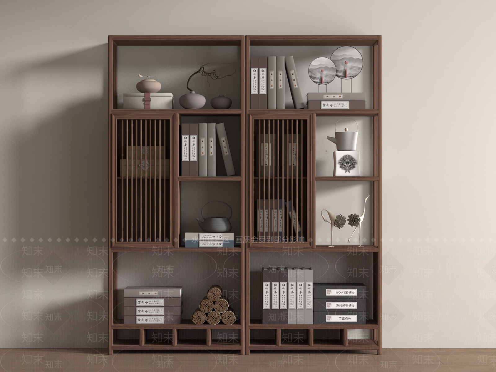 博古架3D模型下载【ID:1193816356】