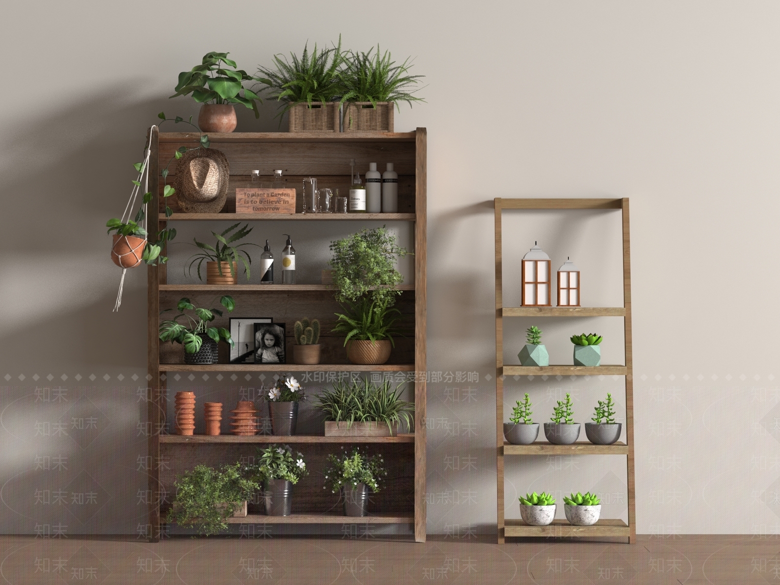 现代花架3D模型下载【ID:1193816423】