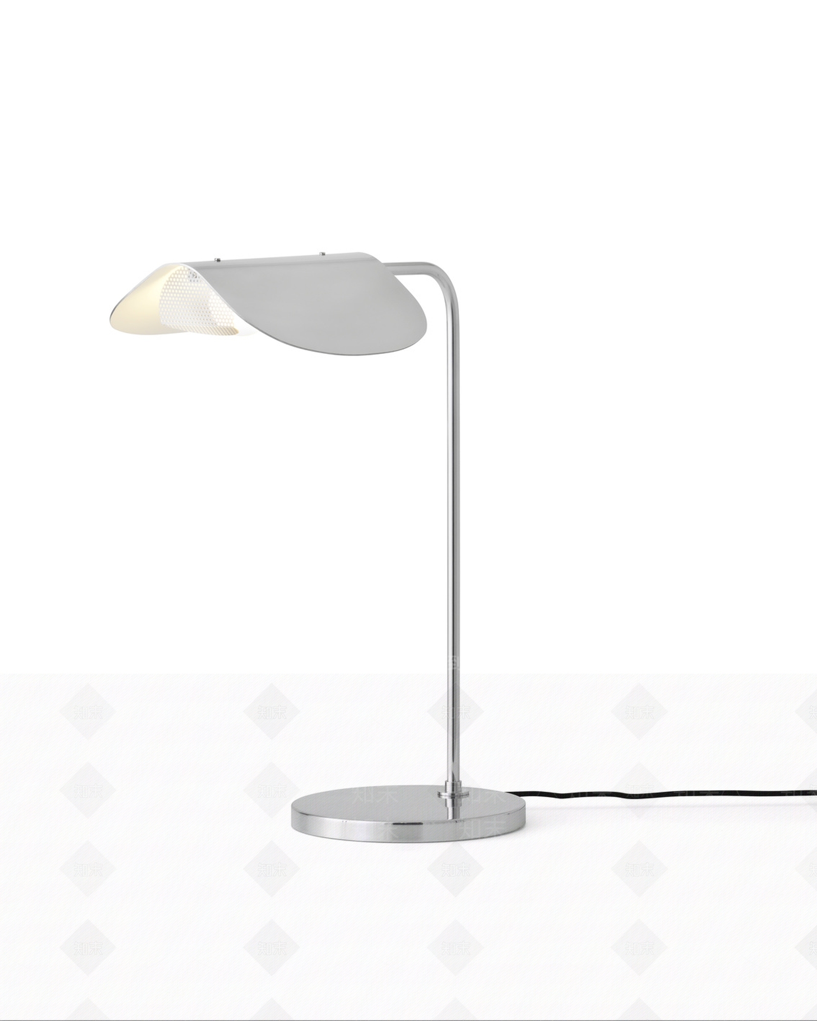 现代中古台灯3D模型下载【ID:1193832000】
