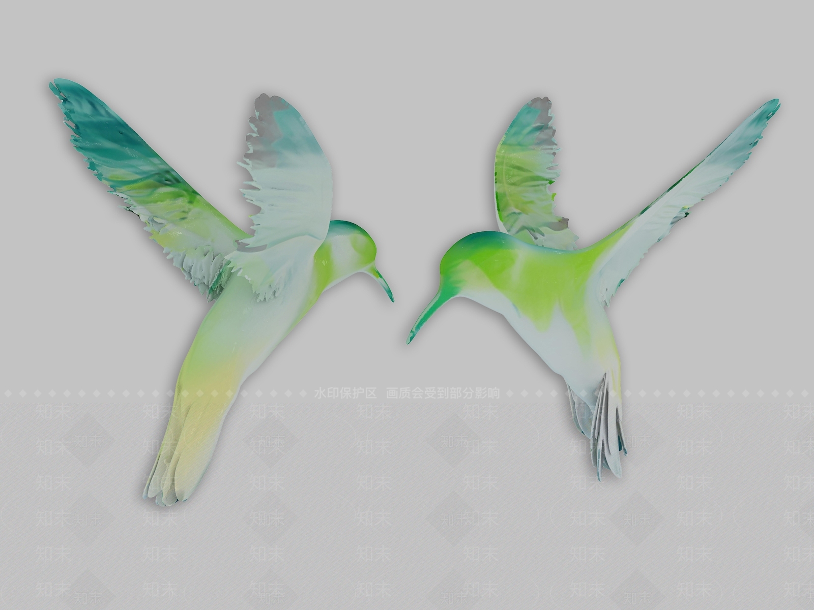 飞行类动物3D模型下载【ID:1193847830】