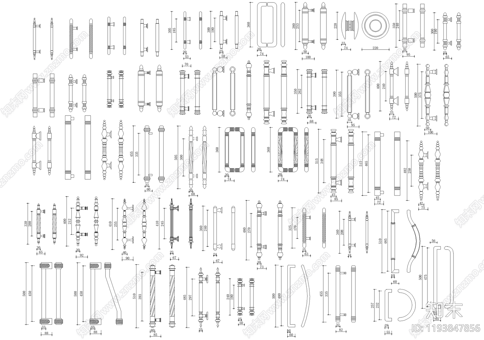 五金管件施工图下载【ID:1193847856】