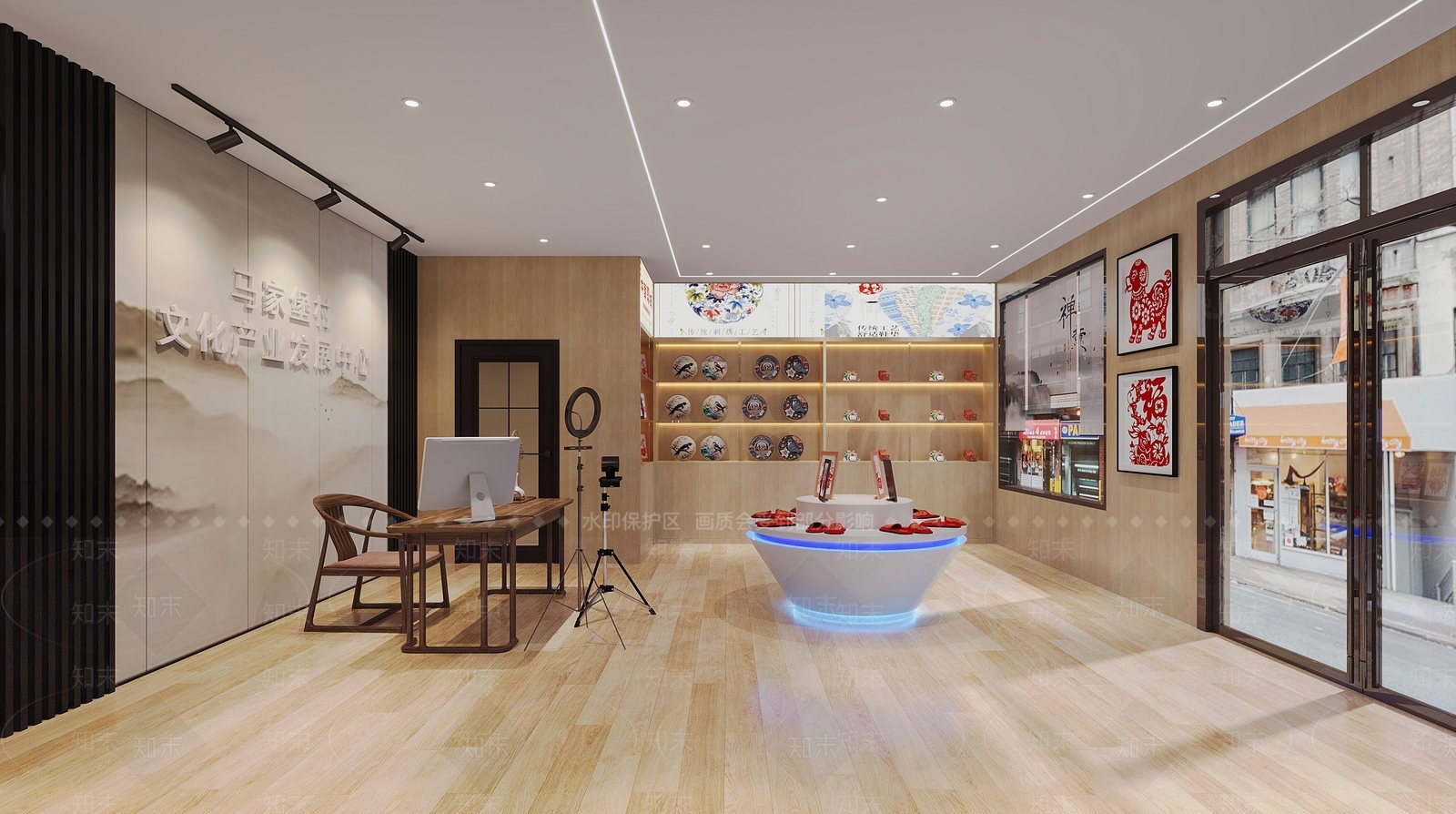 现代其他商业空间3D模型下载【ID:1193852900】