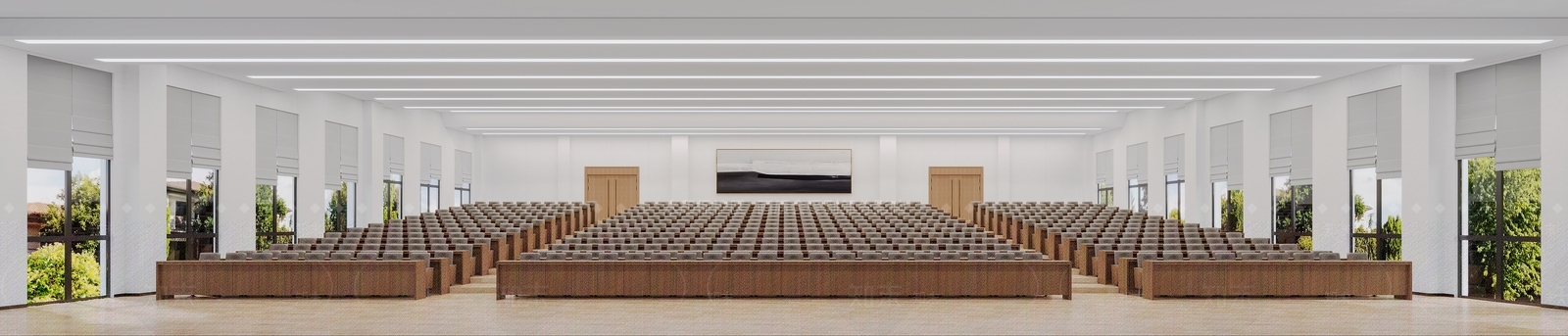 现代会议室3D模型下载【ID:1193854290】