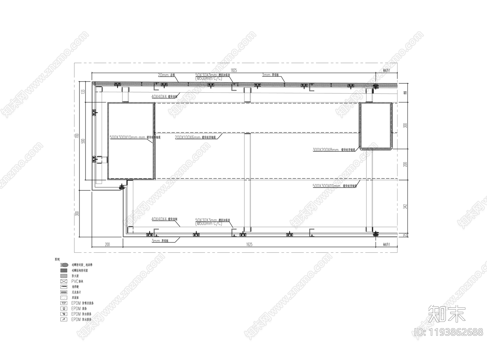建筑综合节点cad施工图下载【ID:1193862688】