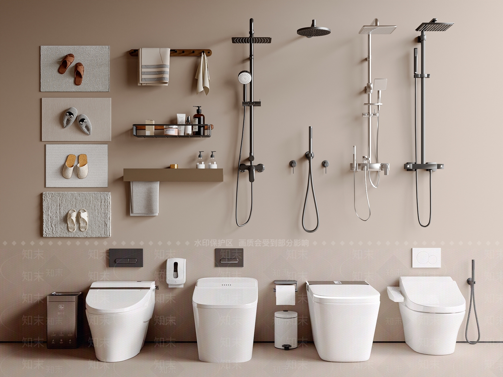 马桶3D模型下载【ID:1193871016】