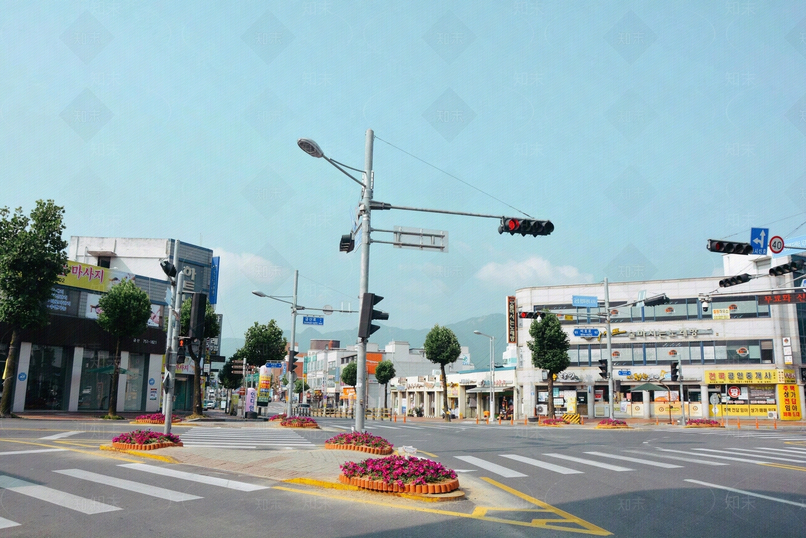 现代街道外景贴图下载【ID:1193874141】