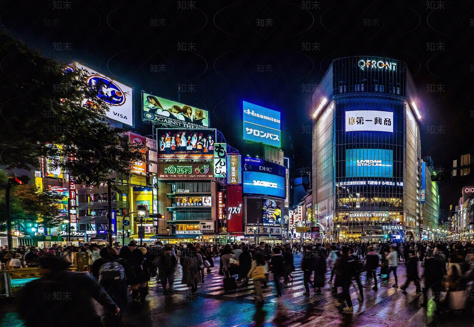 街道外景高清贴图材质