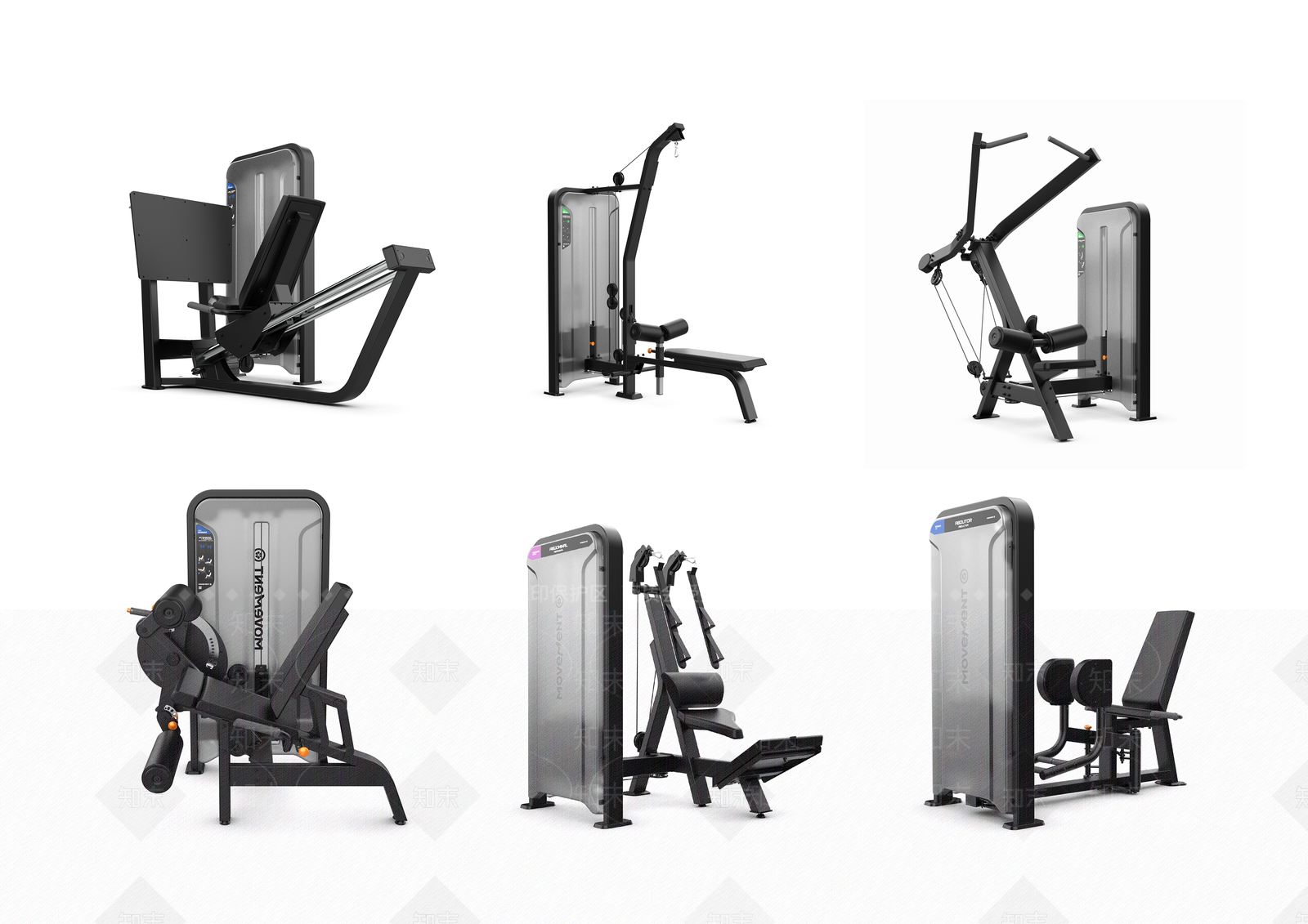 健身器材SU模型下载【ID:1193874469】