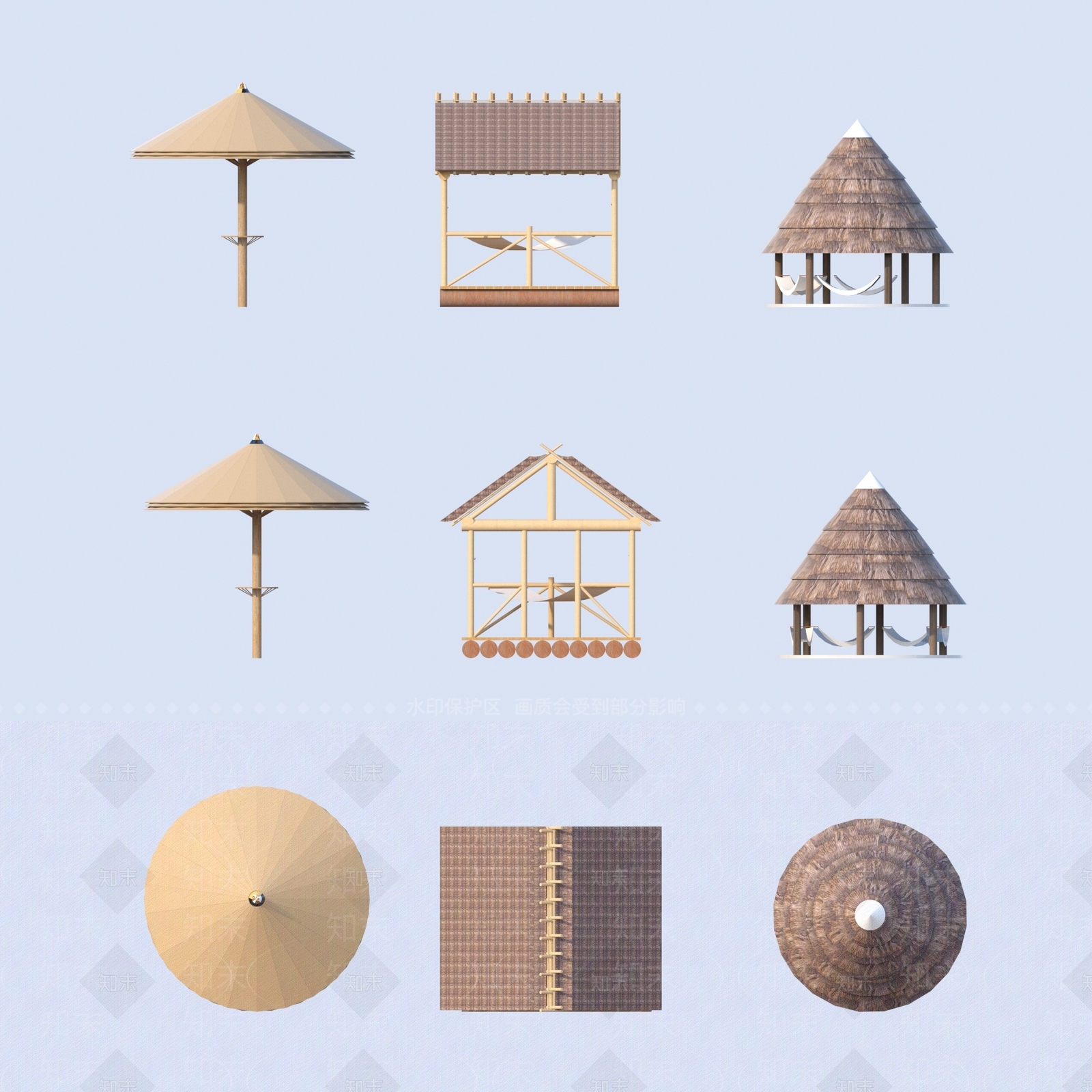 现代其他景观小品3D模型下载【ID:1193887591】