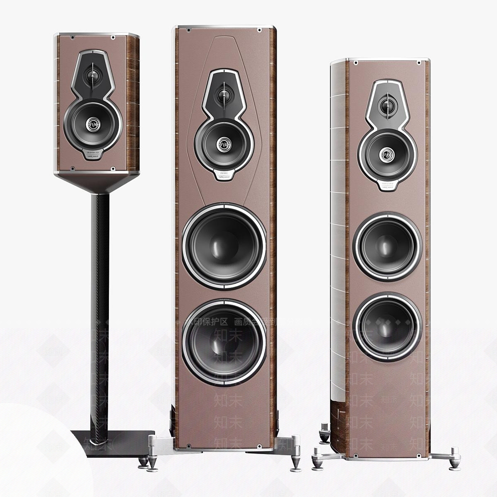 现代轻奢舞台音响SU模型下载【ID:1193890166】