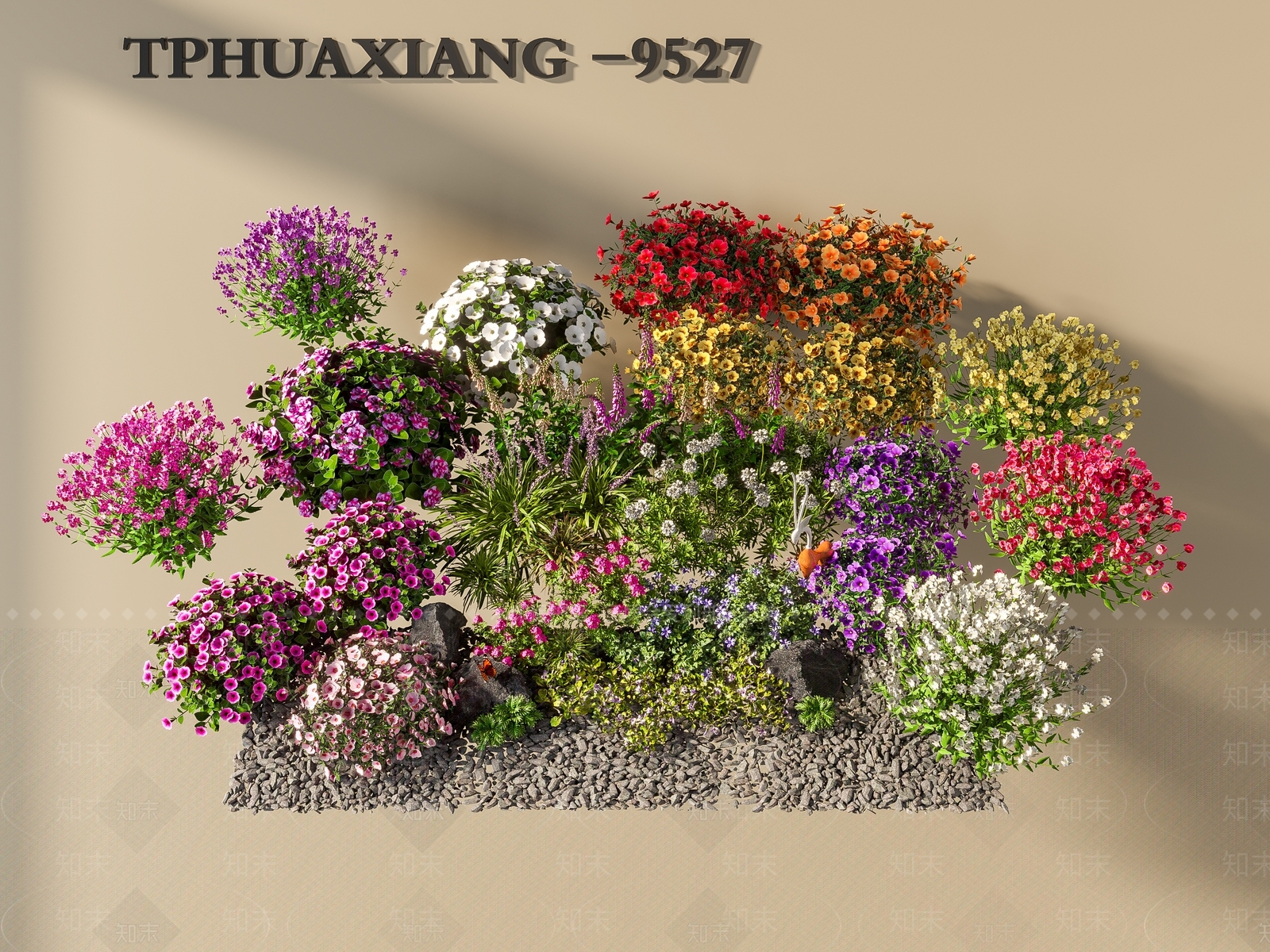 花3D模型下载【ID:1193893502】