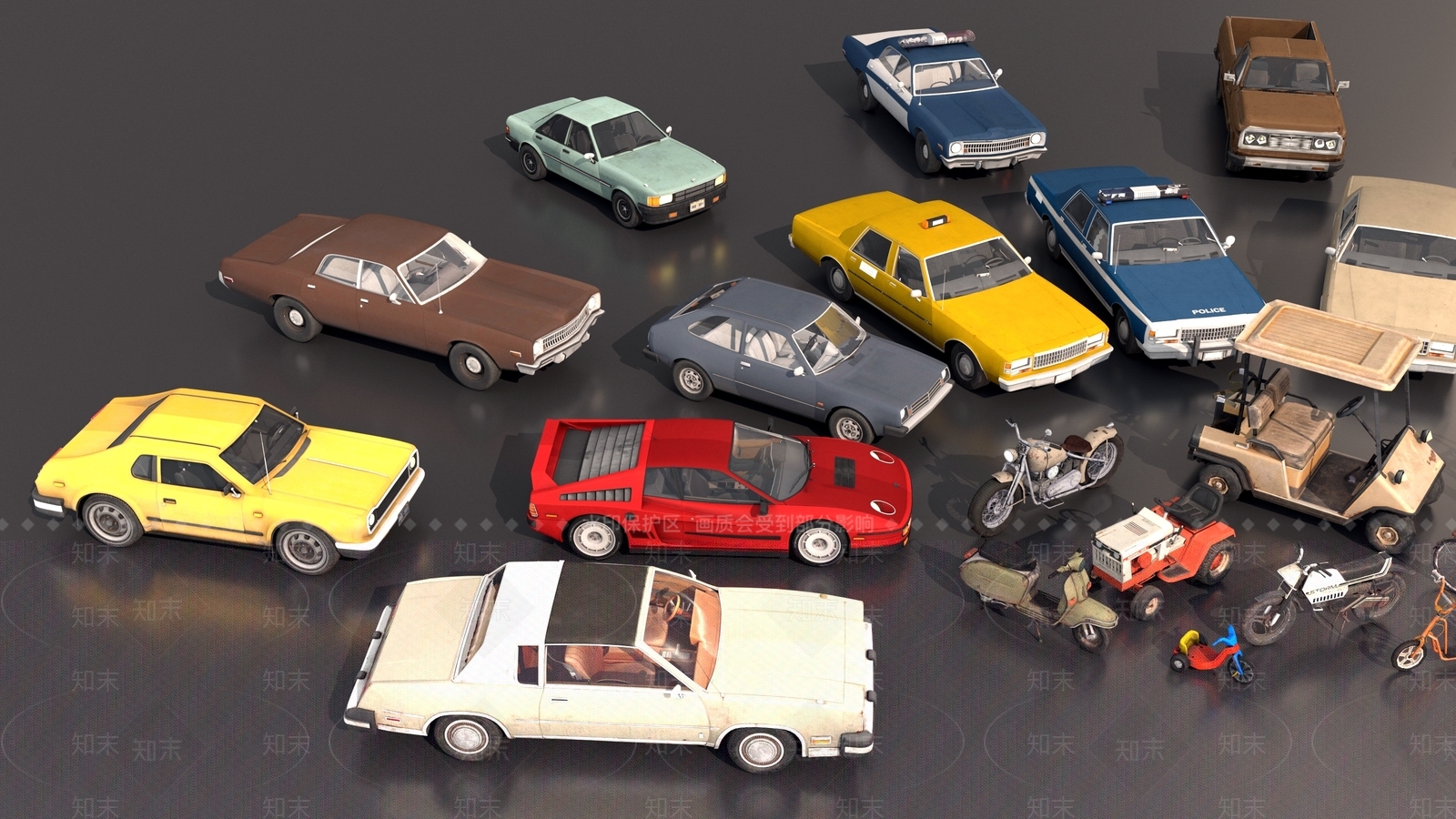 汽车3D模型下载【ID:1193895800】